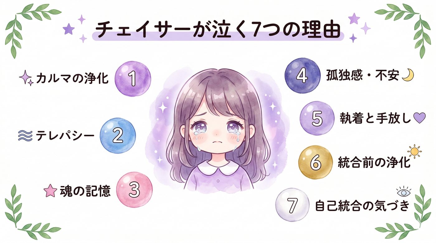チェイサーが泣く7つの理由