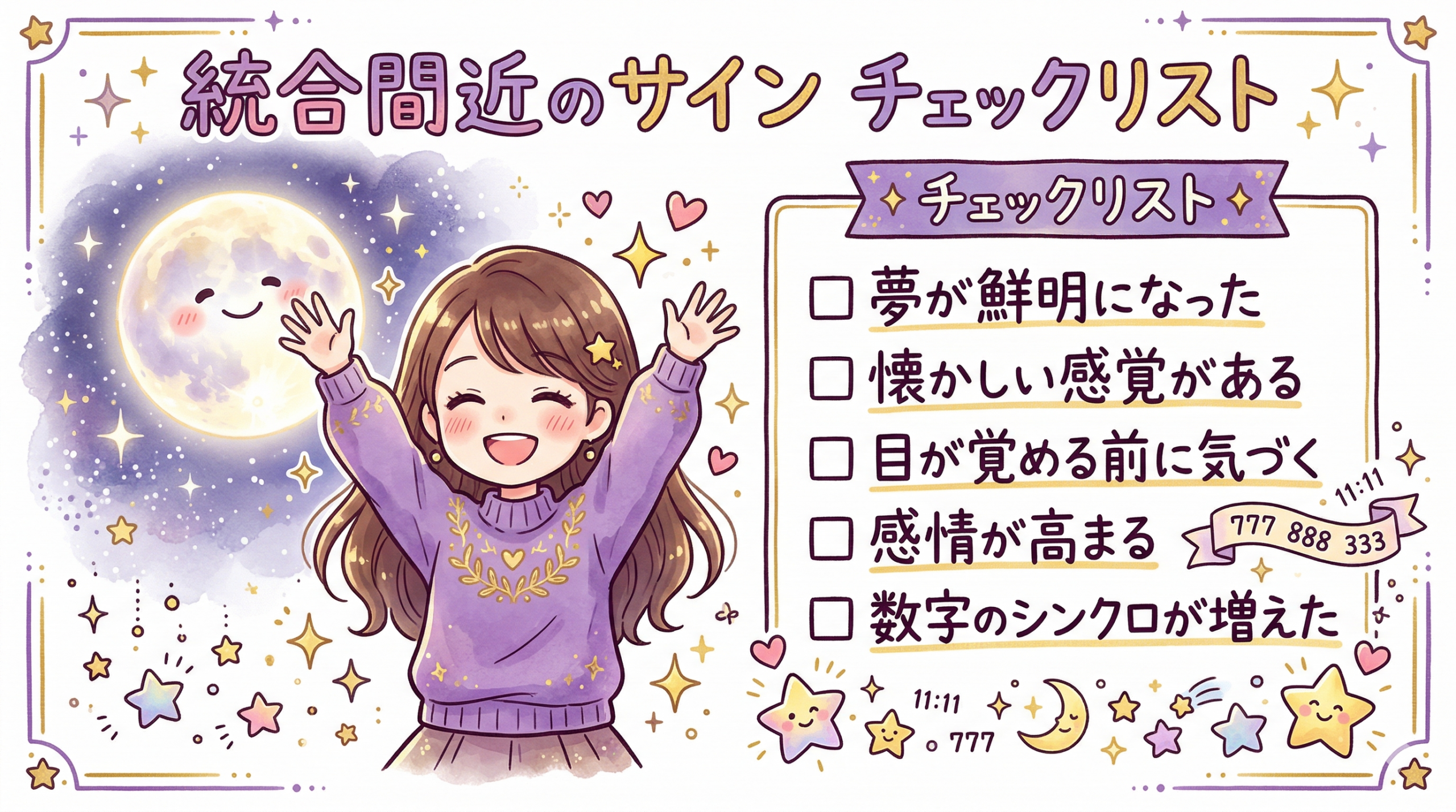 ツインレイの夢が統合間近のサインである特徴