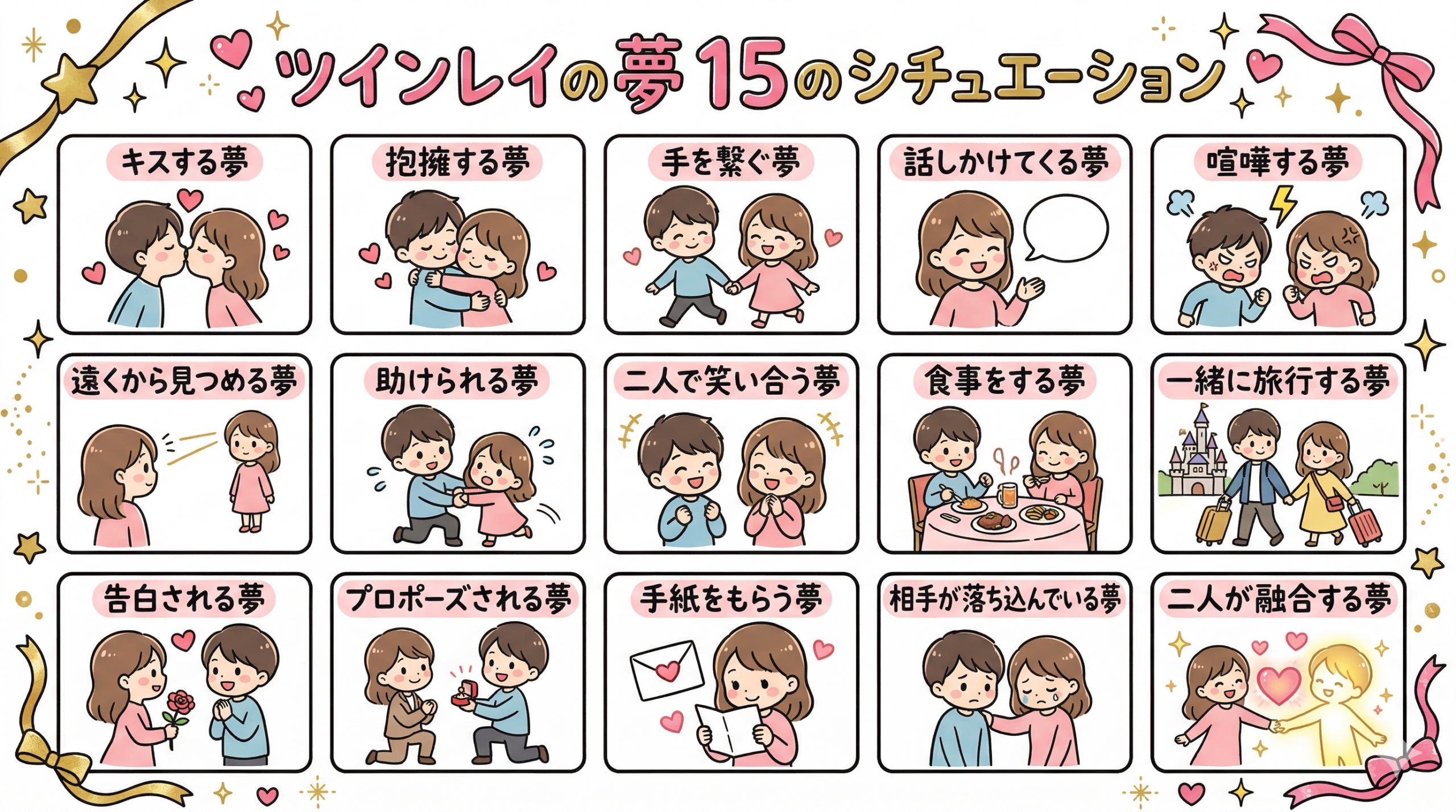 15シチュエーション別ツインレイの夢の意味
