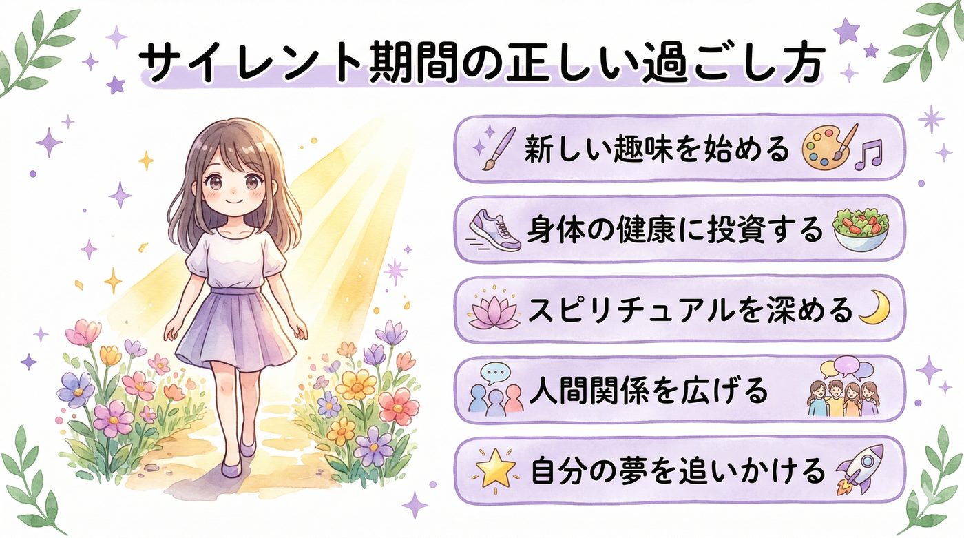 サイレント期間の正しい過ごし方