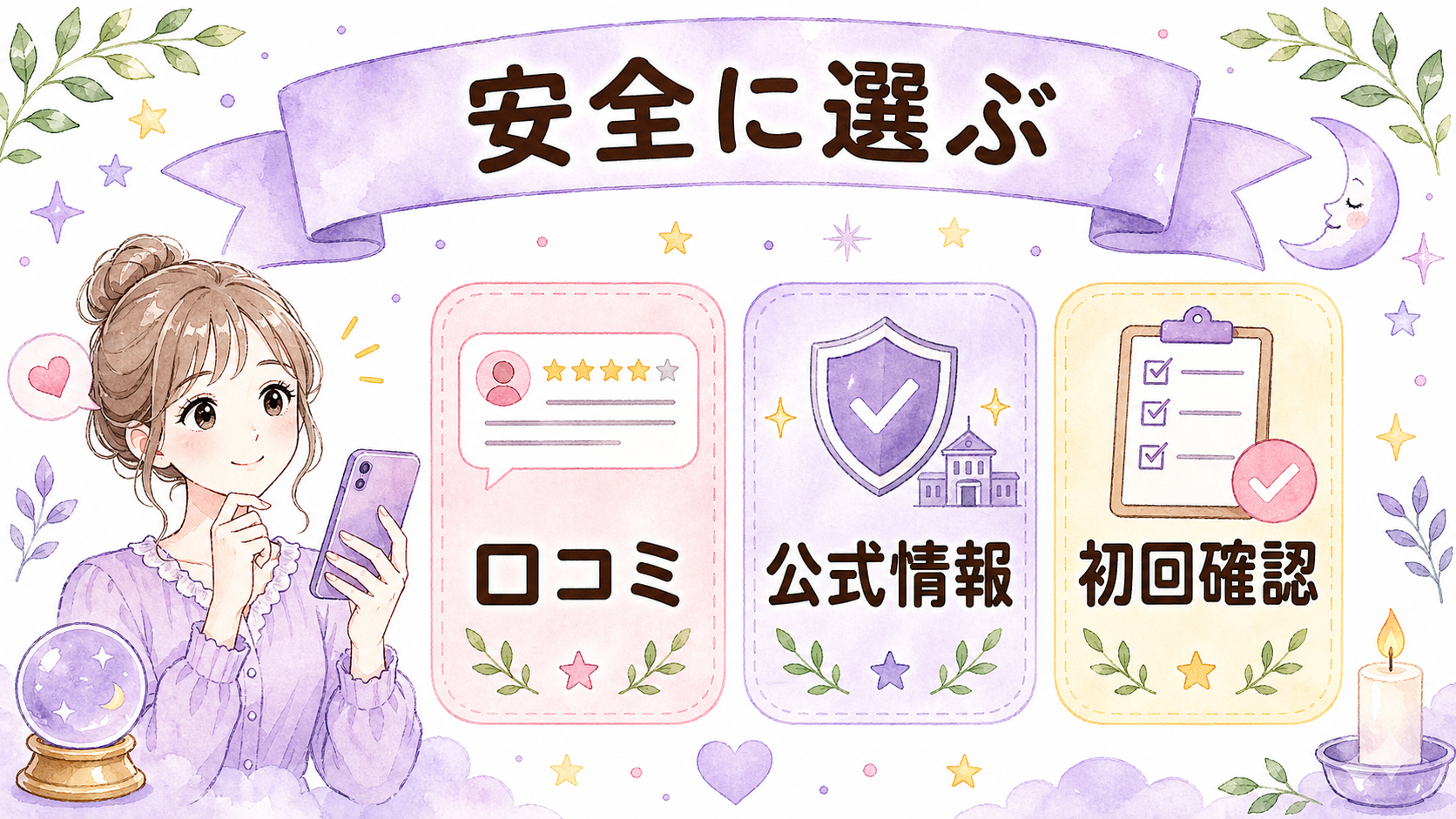 電話占いの口コミを安全に読み解くまとめ