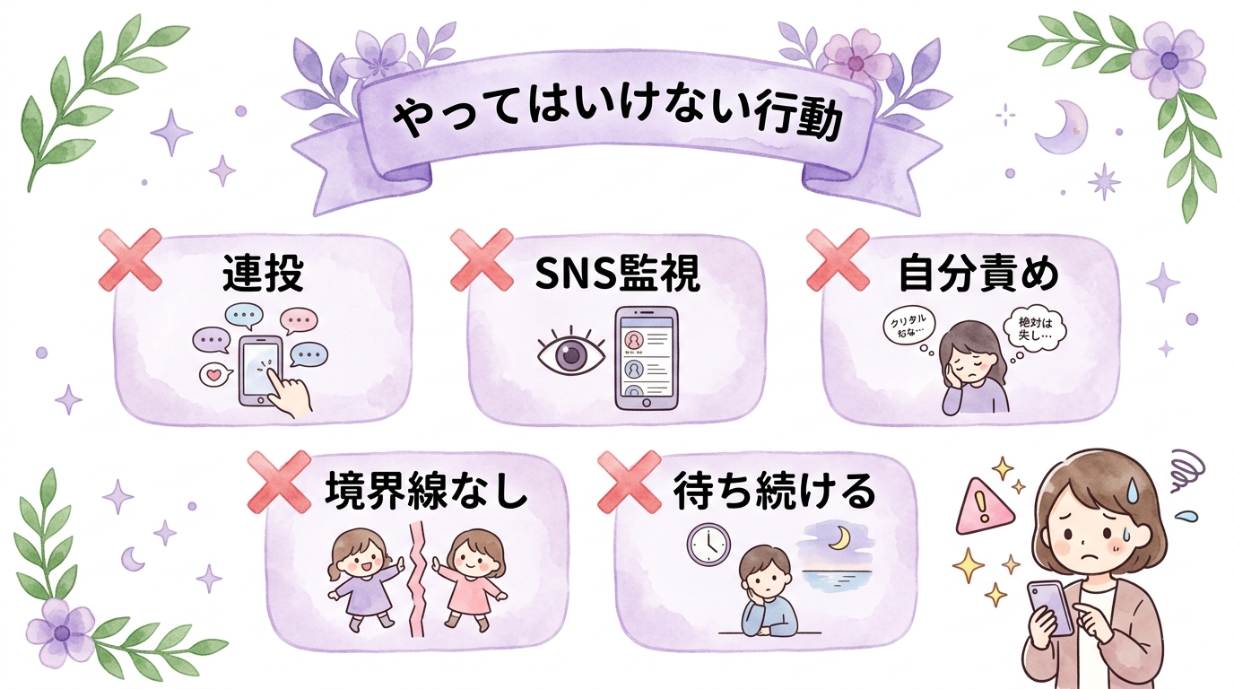 ランナー由来の無視が終わる前兆をまとめた図解