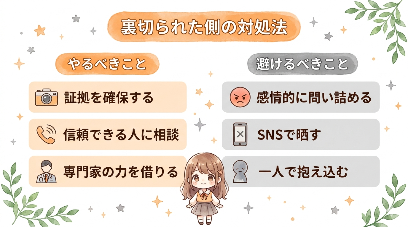 パートナーが不倫で罪悪感を感じない場合の対処法