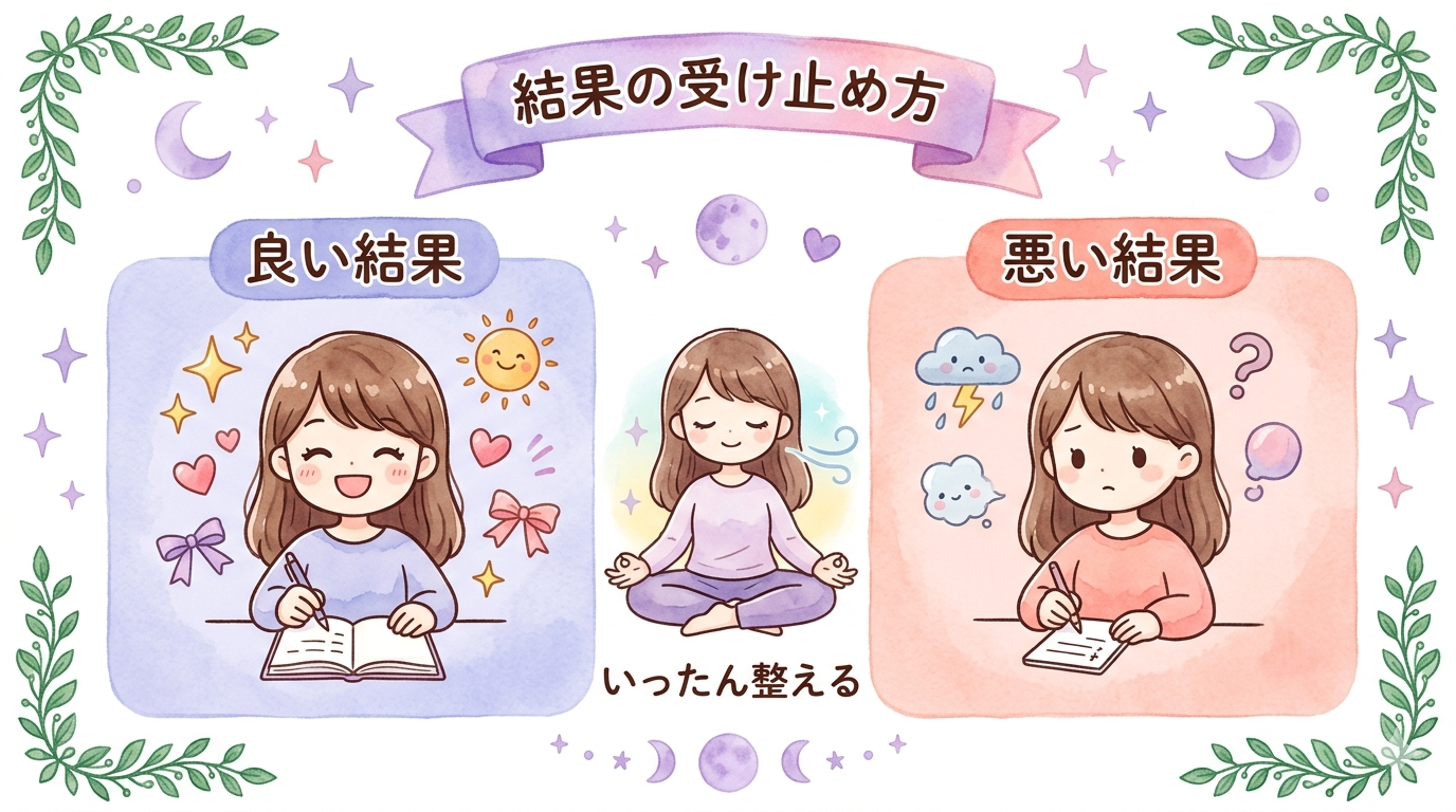 スピリチュアル視点で彼の気持ちが動く前兆を示したイラスト