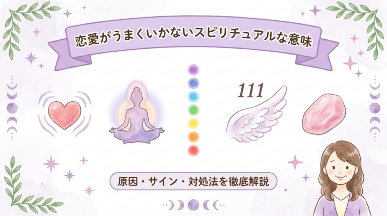 恋愛がうまくいかないスピリチュアルな意味とは？原因10選・サイン9つ・対処法10選を徹底解説