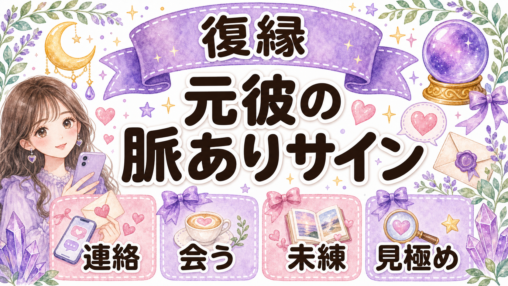 元彼と復縁できる脈ありサインとは?連絡・態度・会う前の見極め方