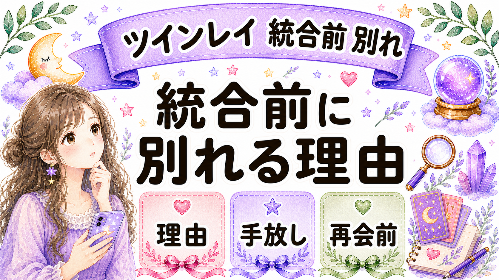 ツインレイが統合前に別れる理由とは?離れる意味と再会前にすべきこと