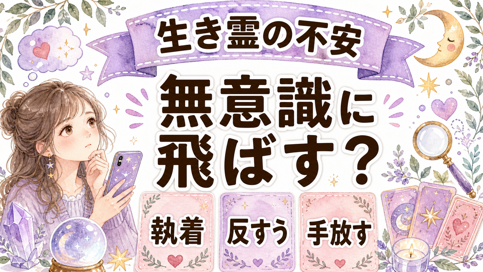 生き霊を無意識に飛ばすことはある?サイン・原因・やめる方法を解説