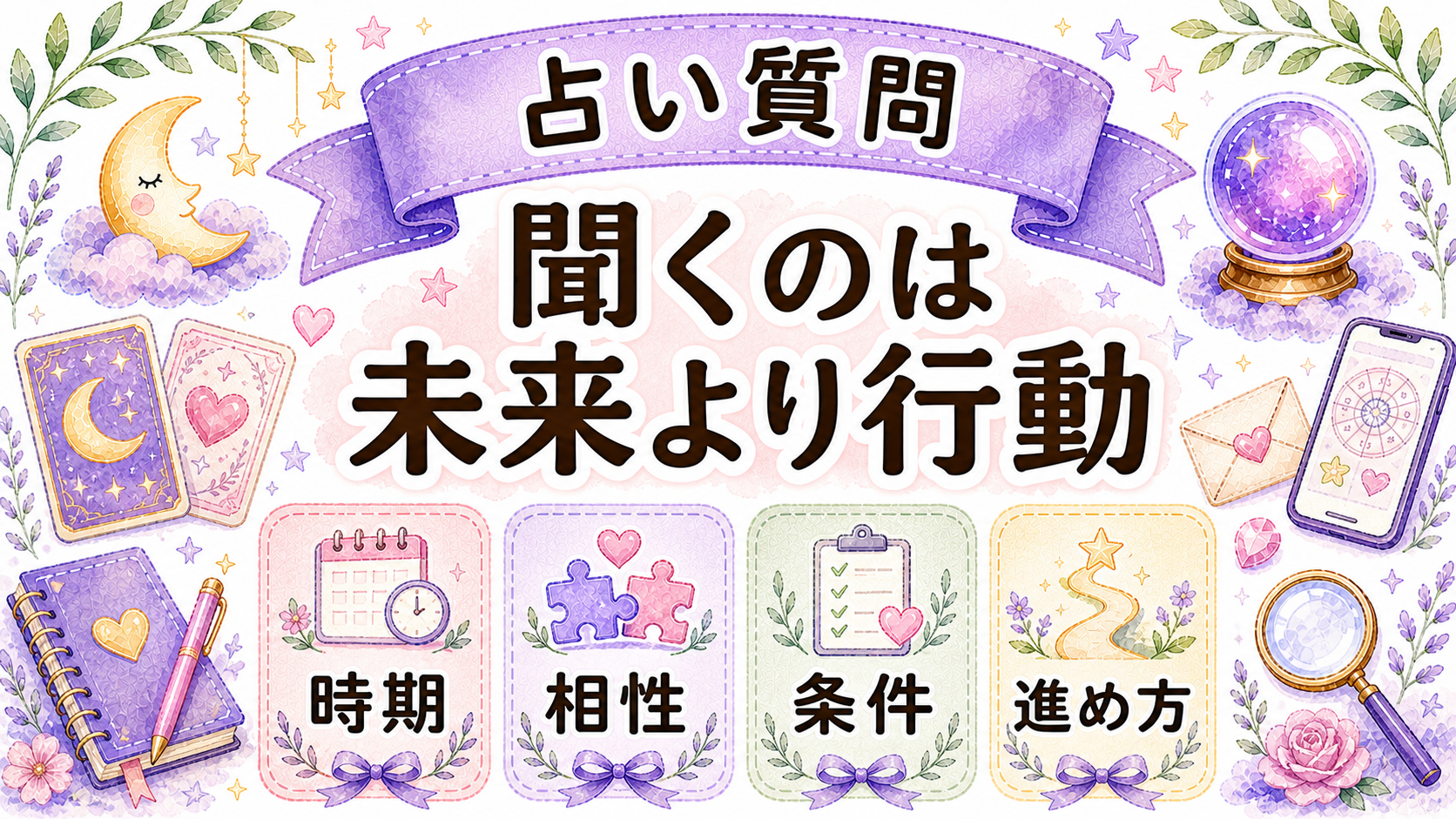 婚活疲れを占いで相談する質問例