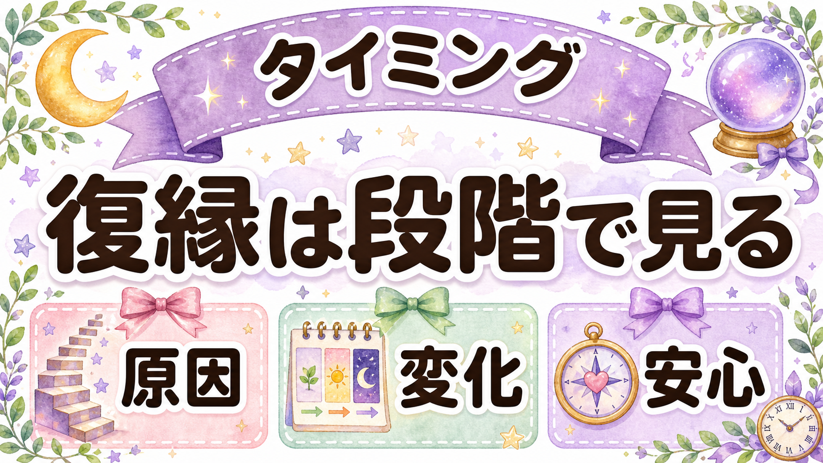 復縁を切り出すタイミング