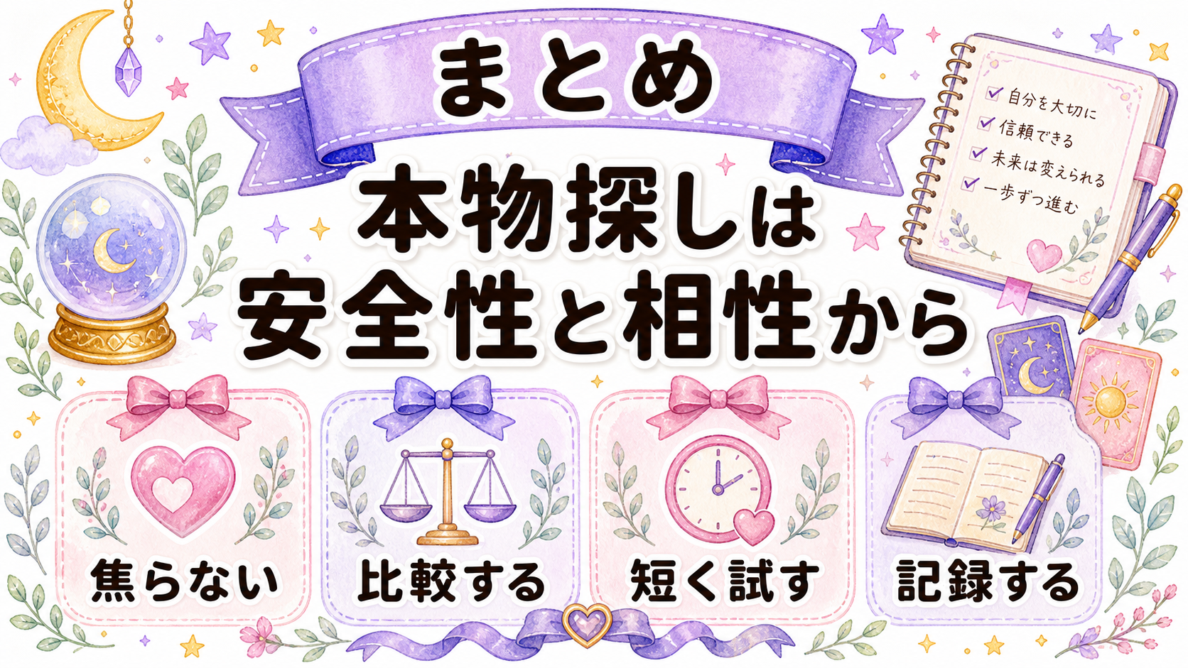 霊視の本物の見分け方まとめ