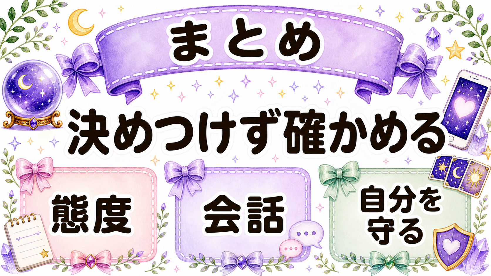 彼氏の気持ちを確かめる時のまとめ画像
