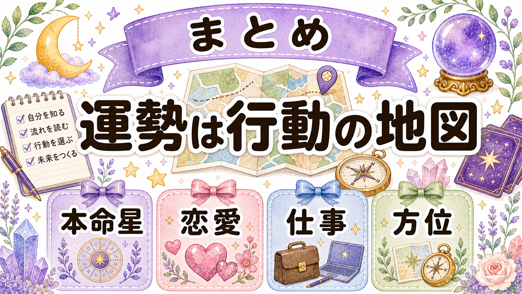 九星気学2025年の運勢まとめ