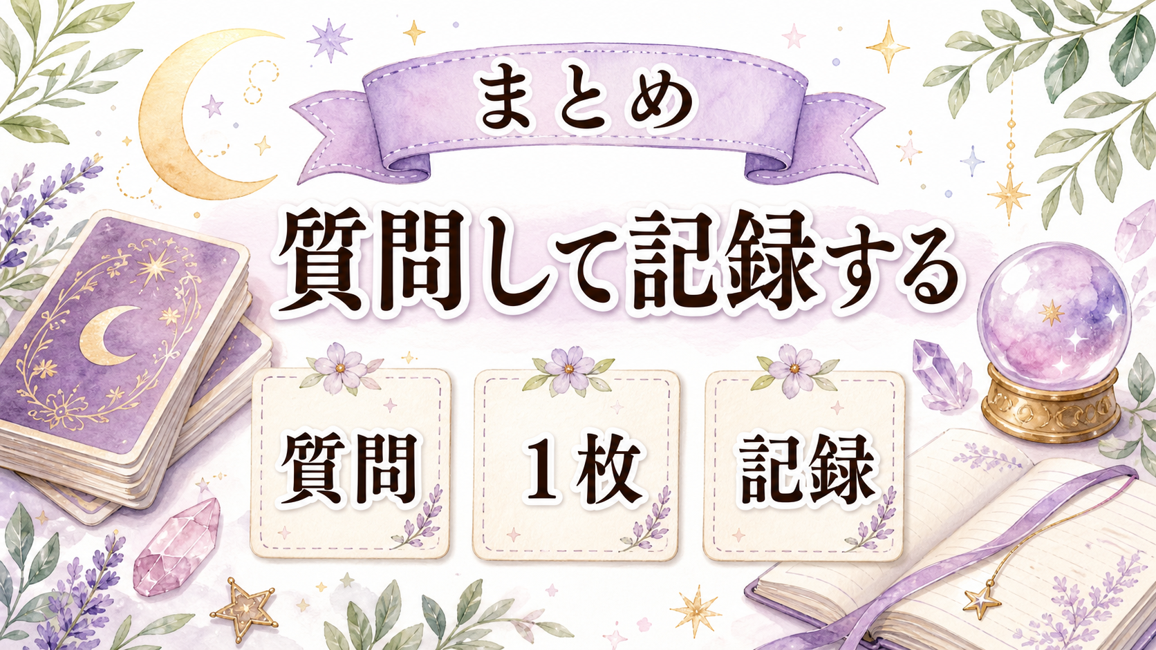 オラクルカードの引き方とコツのまとめ