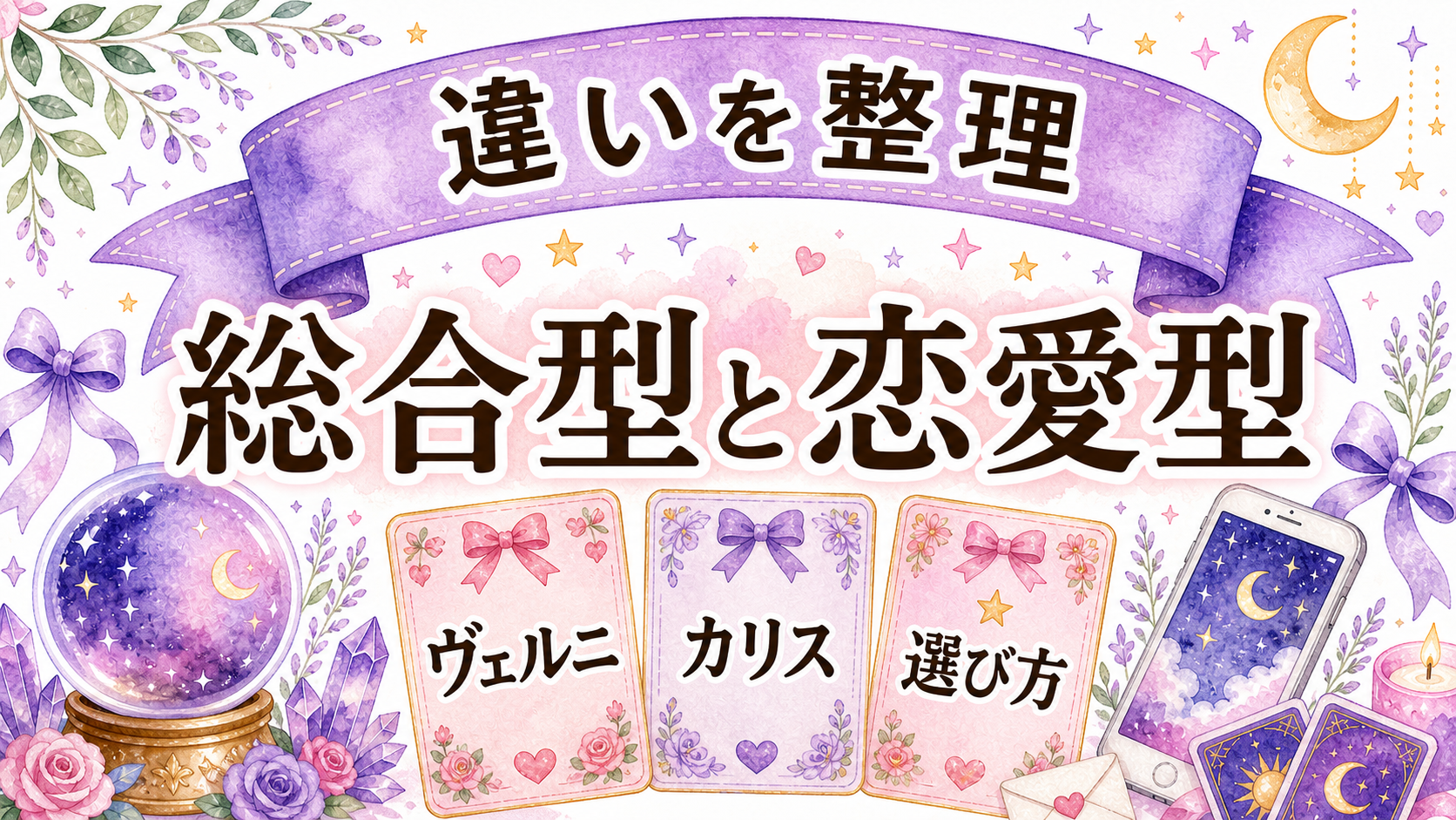 ヴェルニとカリスの違いを整理する画像
