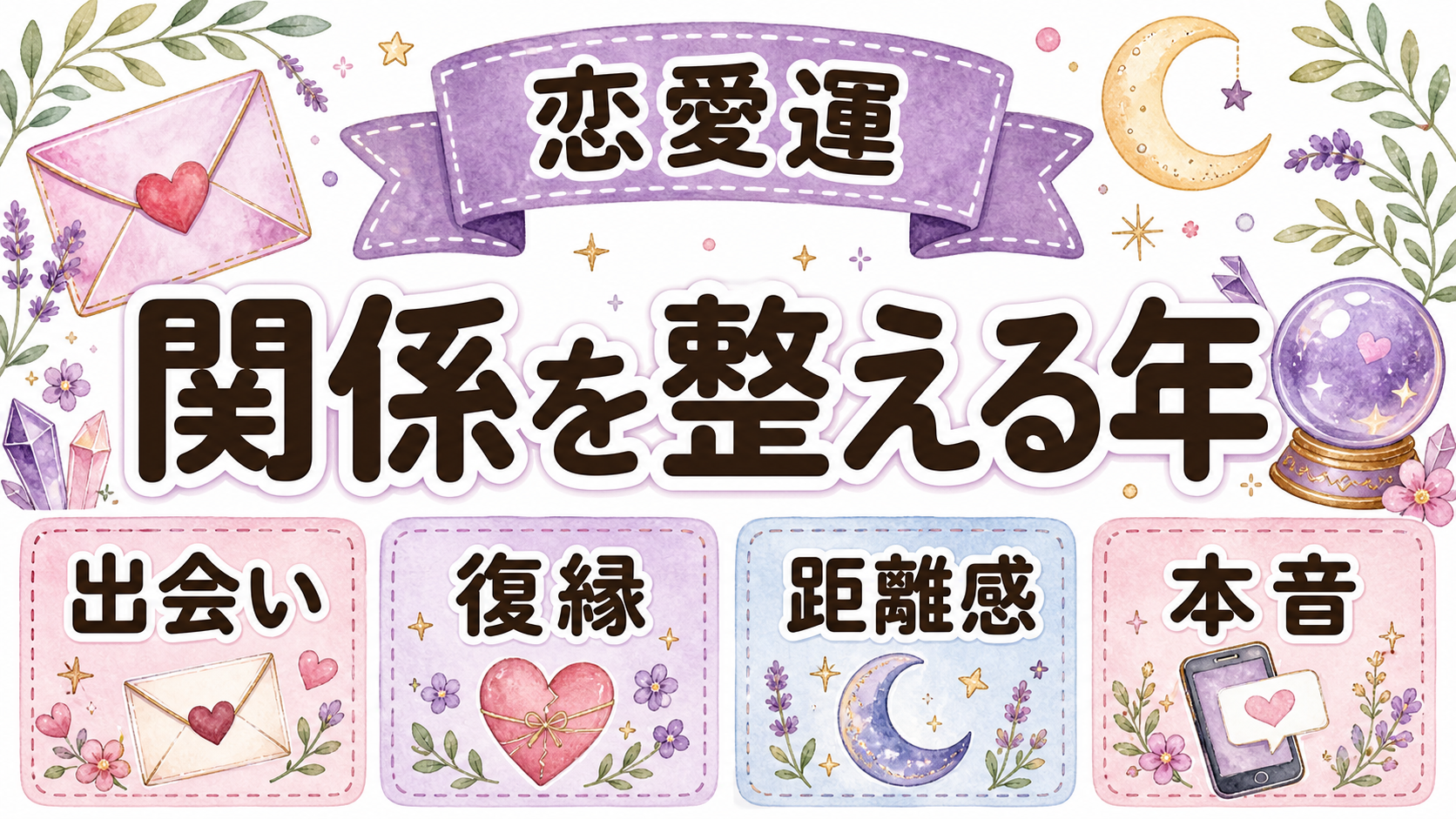 九星気学2025年の恋愛運と人間関係