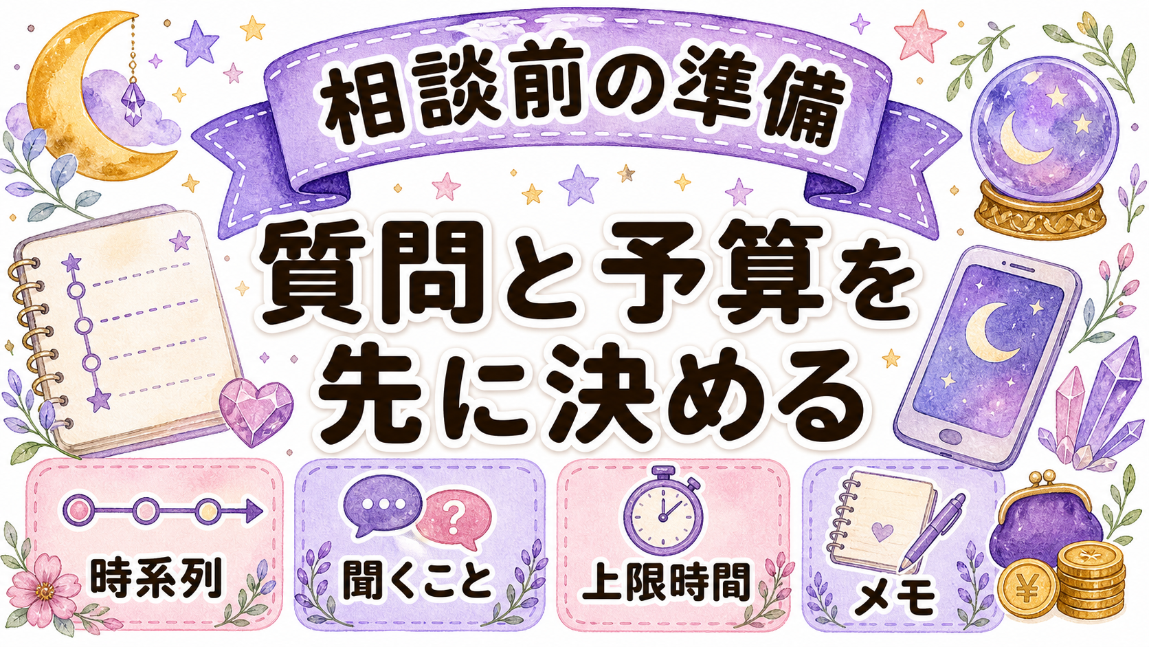 霊視を受ける前の準備