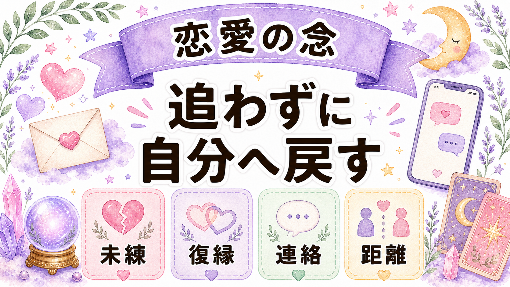 恋愛や復縁で念が強くなる時の注意点