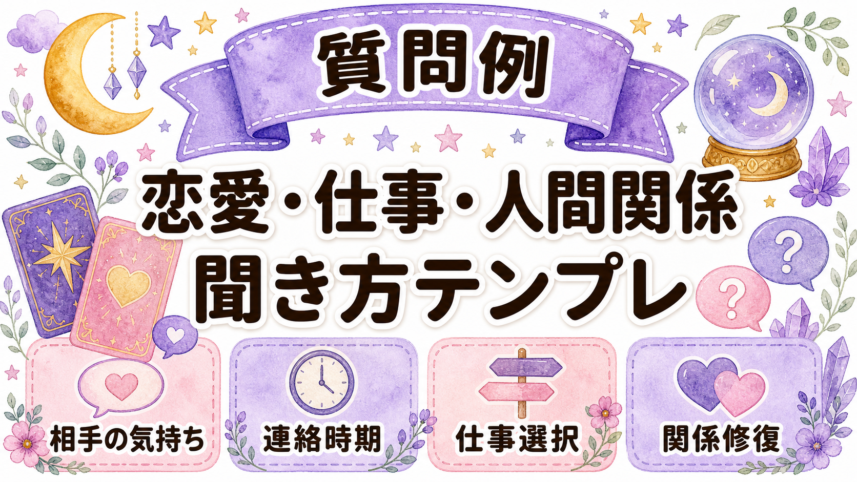 霊視で聞く質問例