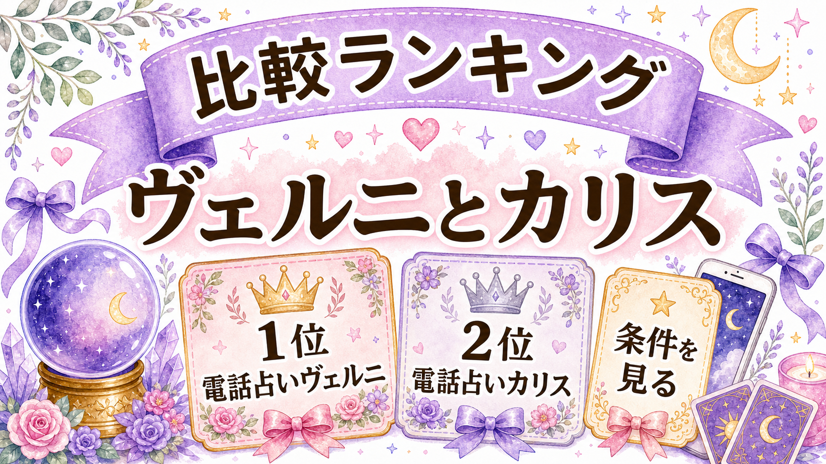 ヴェルニとカリスのおすすめ比較ランキング画像