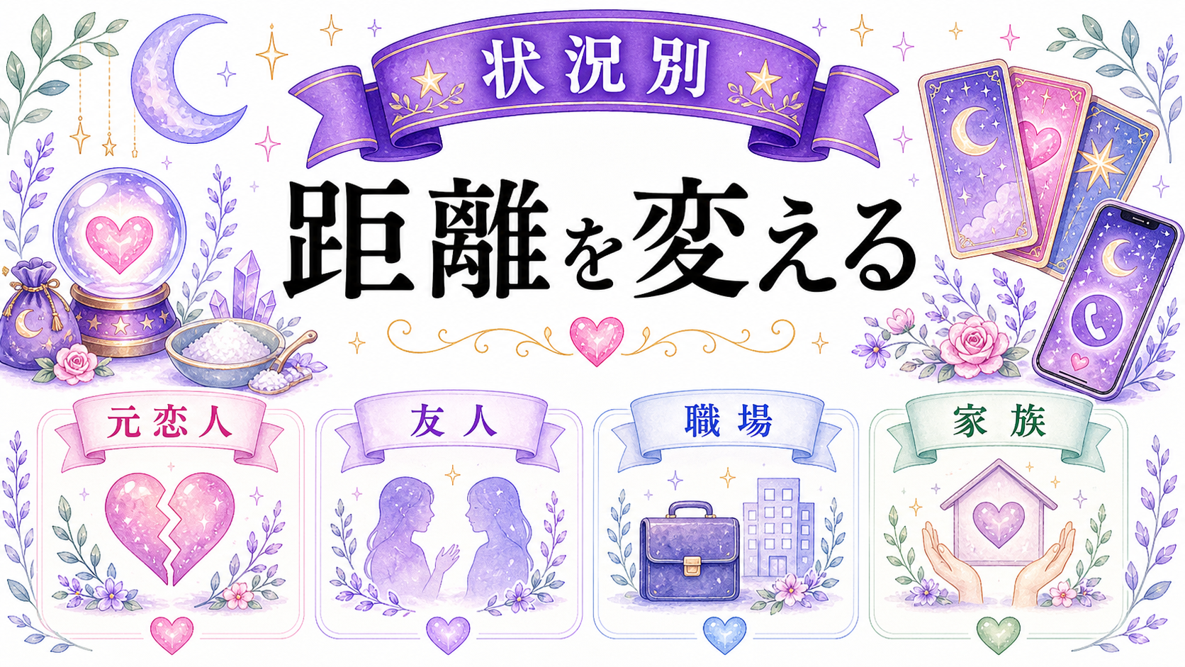 状況別の聞き方の図解
