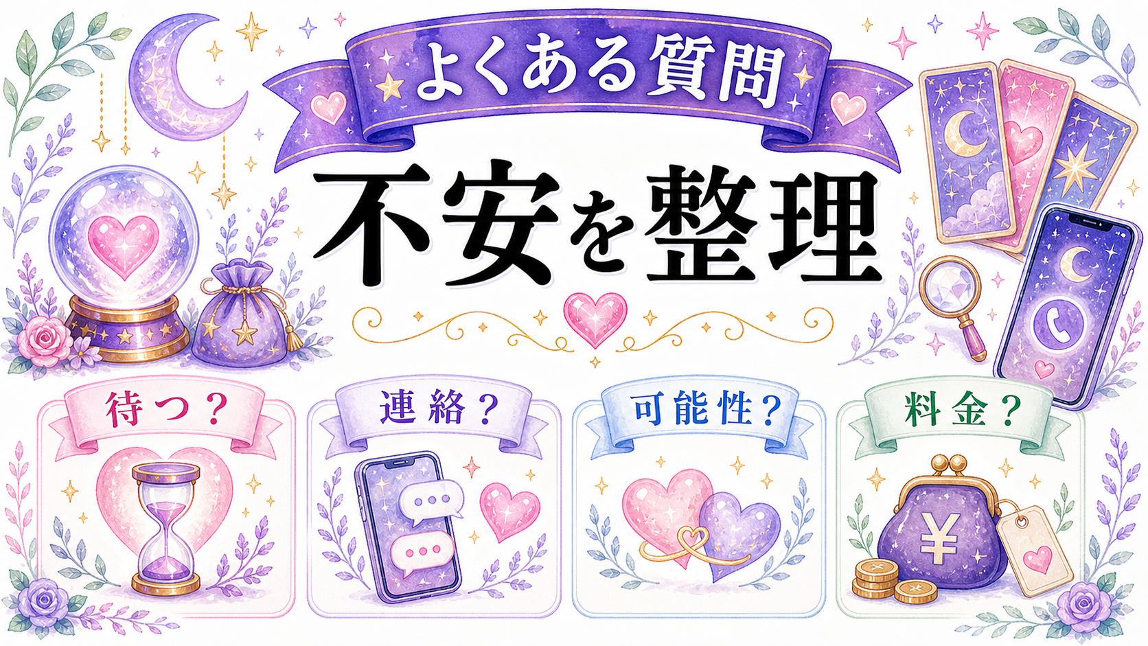復縁はどのくらい待つべき?冷却期間の目安と待っている間にやることのFAQ図解
