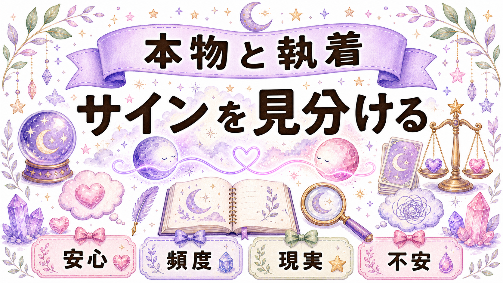 ツインレイの夢が本物のサインか執着かを見分ける図解