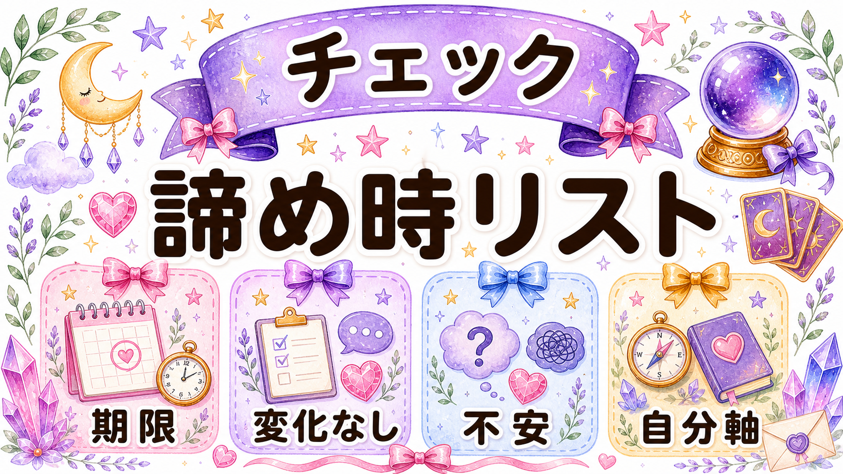 彼の結婚意思の諦め時チェックリストを示す図解