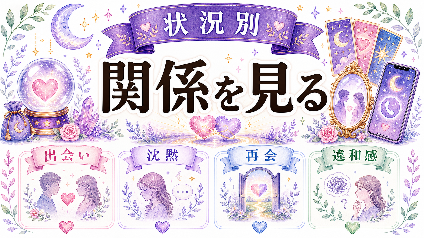 状況別の聞き方の図解