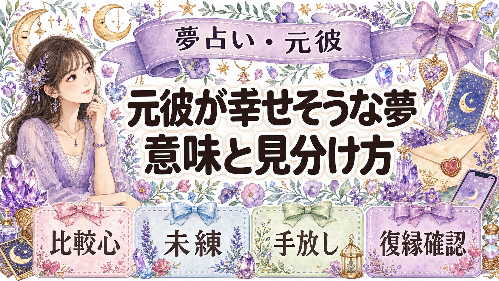 夢占いで元彼が幸せそうな意味は？未練・手放し・復縁サインの見分け方