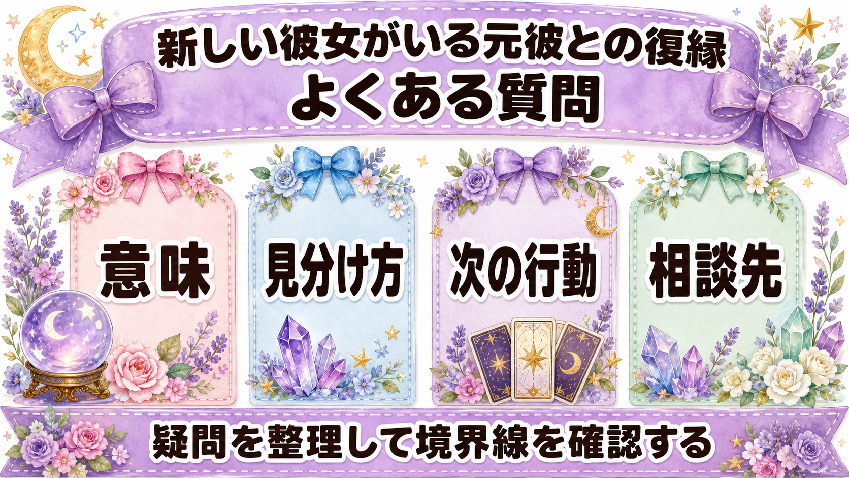 元彼に新しい彼女がいても復縁できる?連絡・待つ期間・諦める基準 よくある質問