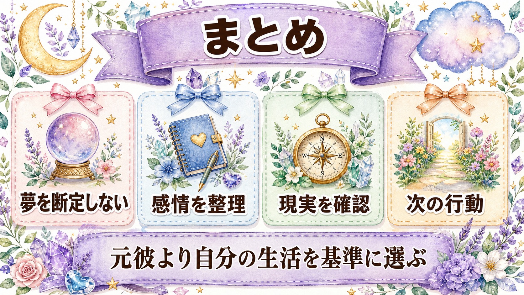 元彼が幸せそうな夢の意味と対処法のまとめ