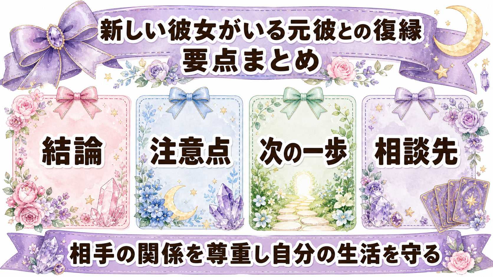 元彼に新しい彼女がいても復縁できる?連絡・待つ期間・諦める基準 まとめ