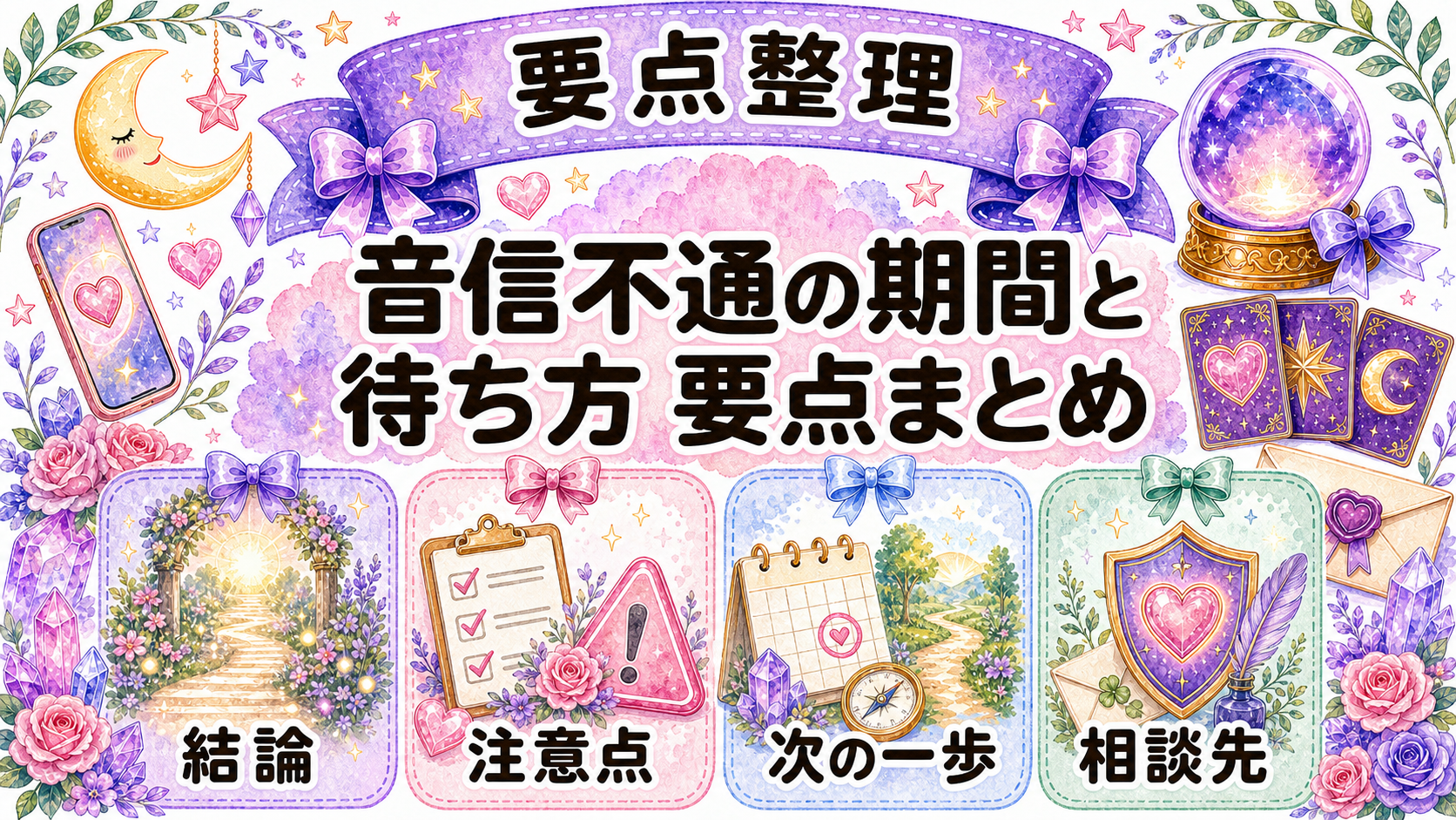 ツインレイ音信不通の期間はいつまで?目安・長引く理由と待ち方 まとめ