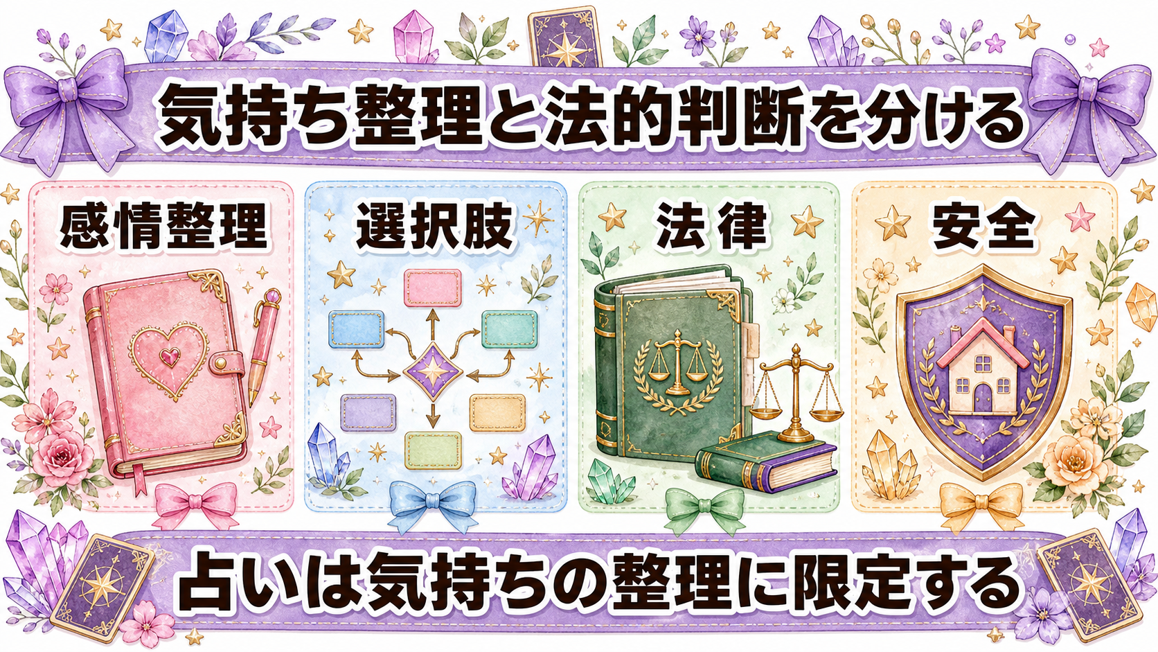 離婚すべきか占いで相談した体験談|決められたこと・決めないこと 離婚判断で占いができることとできないこと