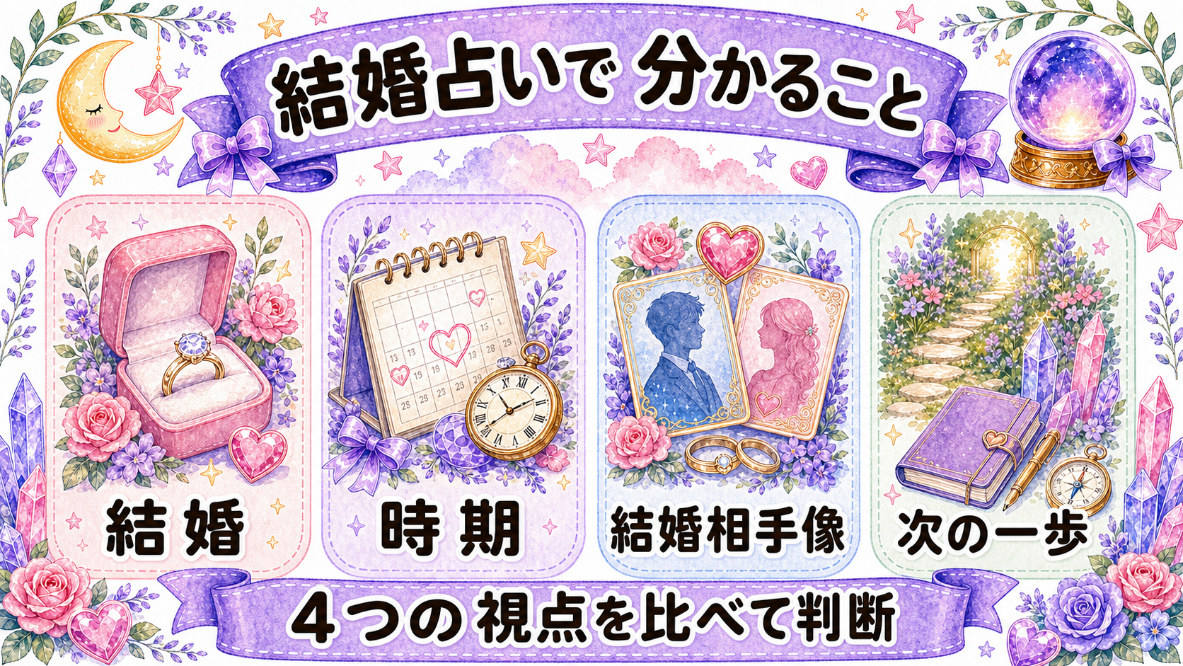結婚できる占いは当たる?時期・相手・行動を相談する質問例 結婚できる占いは可能性と行動を整理するもの