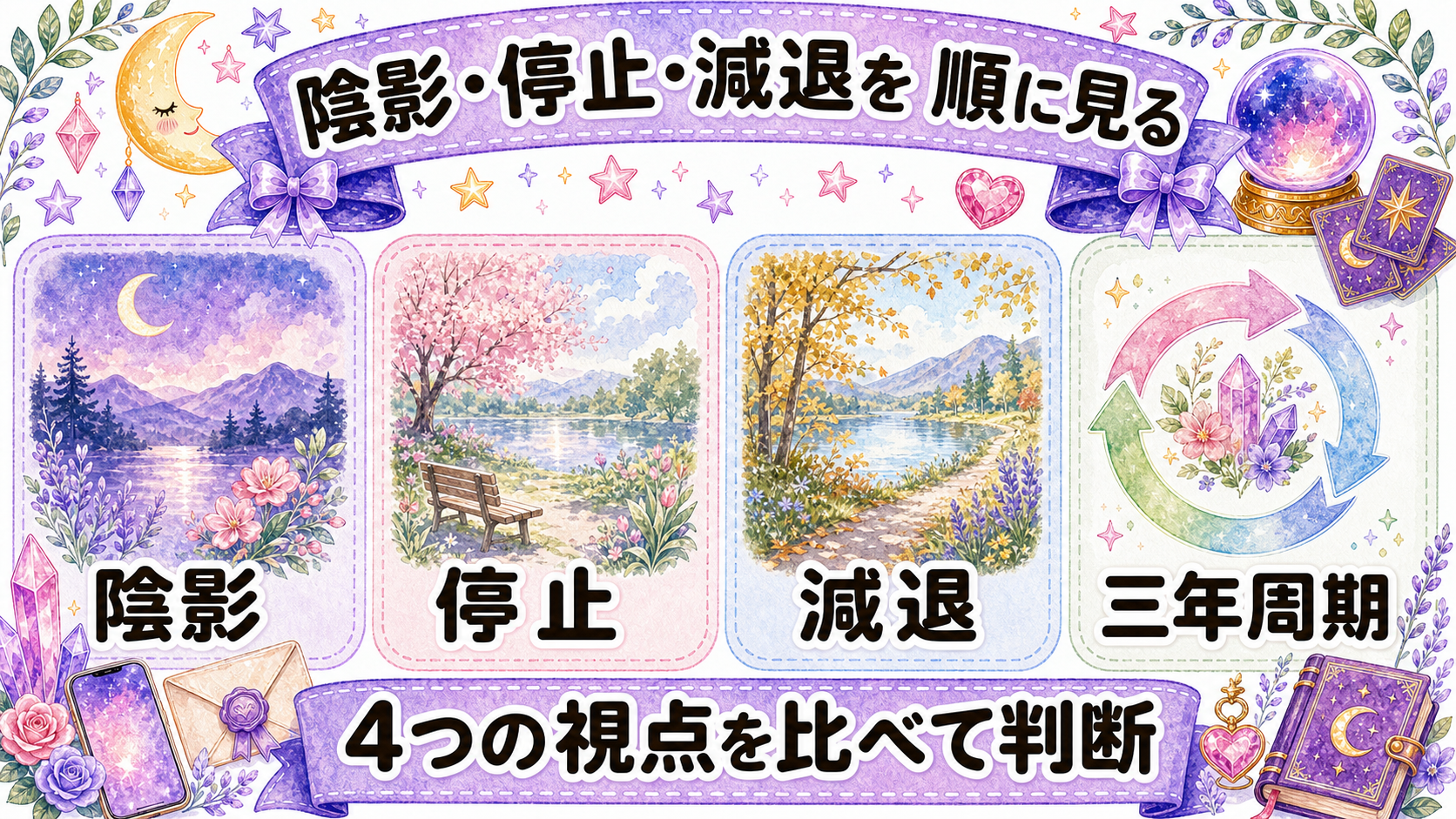 四柱推命の大殺界とは?六星占術との違い・空亡の意味と過ごし方 六星占術でいう大殺界の意味と3年間