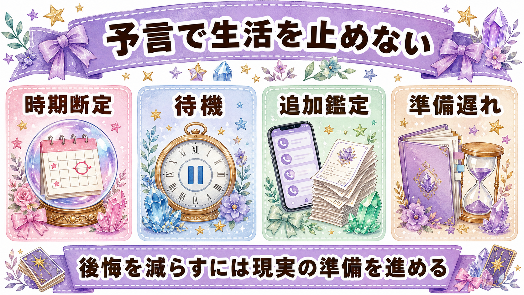 離婚すべきか占いで相談した体験談|決められたこと・決めないこと 体験談2|離婚時期を断定され迷いが増えた例