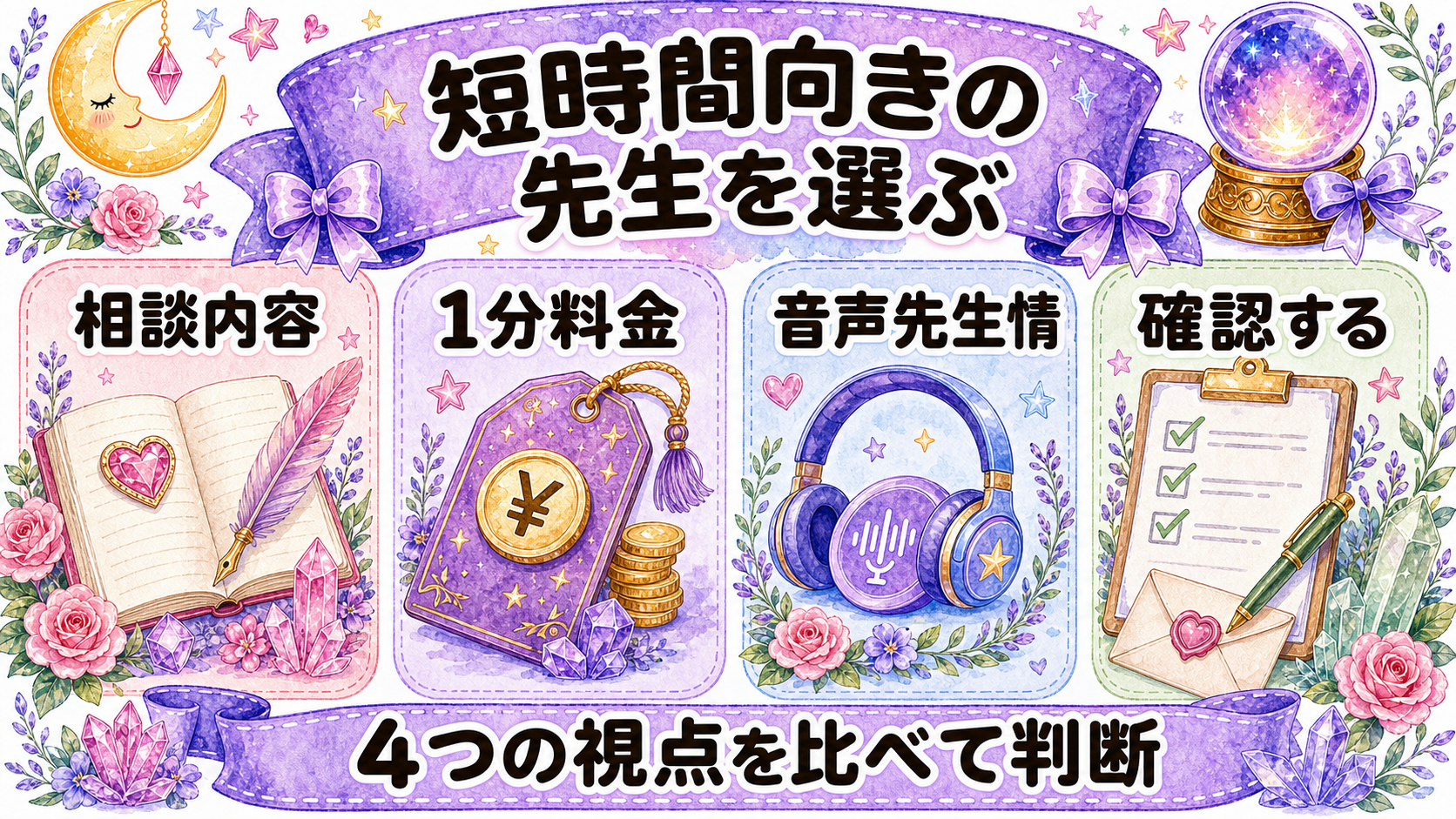 ヴェルニ初回10分無料の手順｜4,000円分特典を損せず使う登録・鑑定ガイド 10分前後で相談しやすい占い師を選ぶ