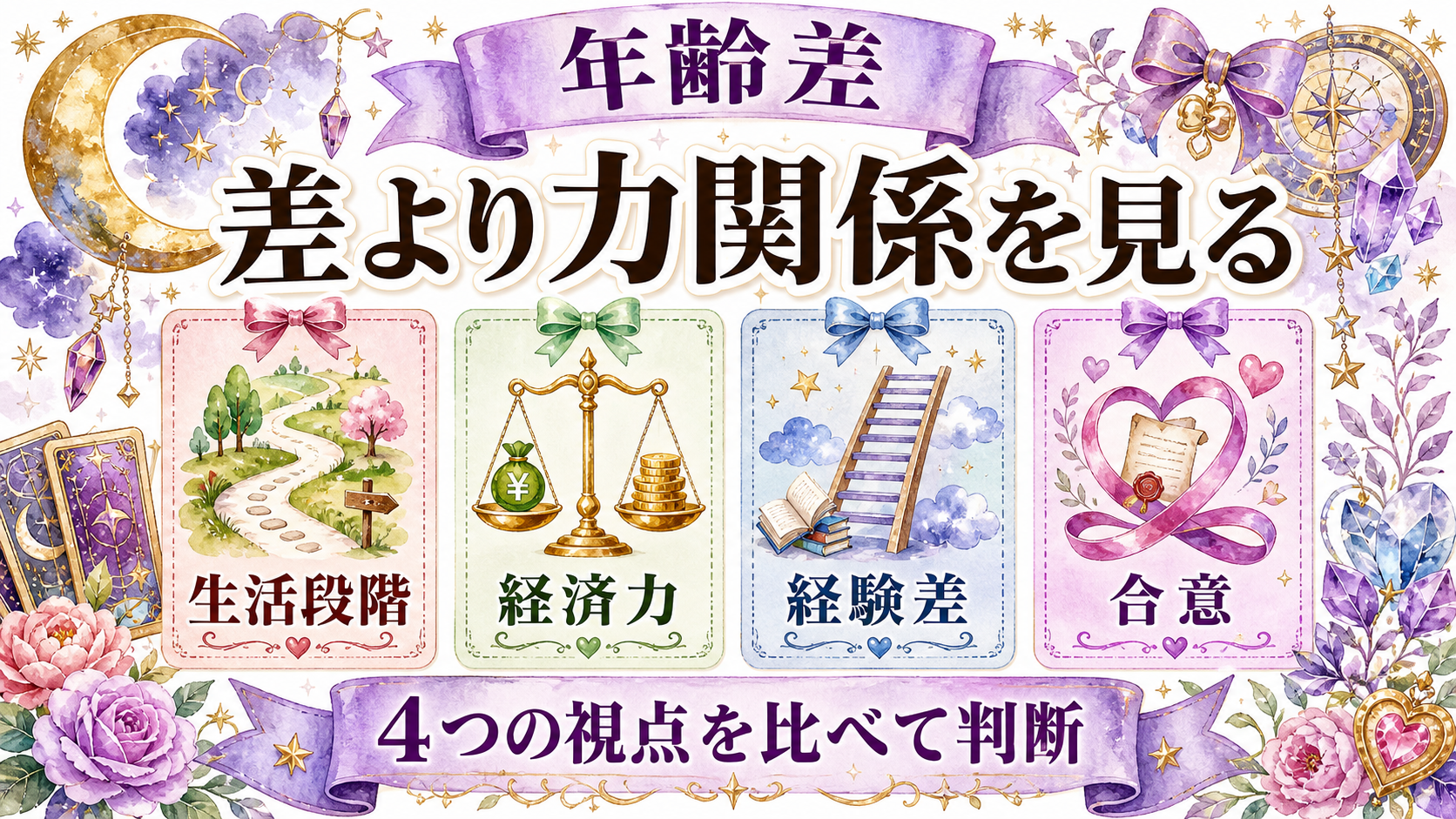 ツインレイ統合の平均年齢は？年代別の悩みと統合を急がない考え方 年齢差があるツインレイ関係の確認点