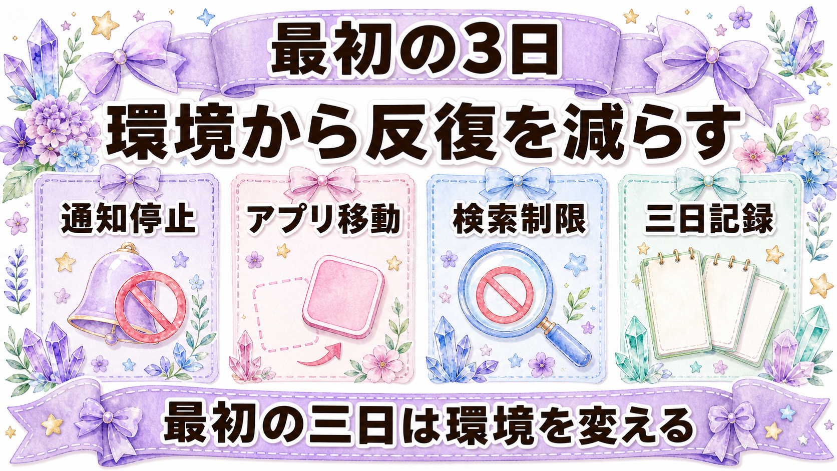 ツインレイへの執着を手放す方法|待つ生活から戻る8つのステップ 最初の三日で確認行動を減らす