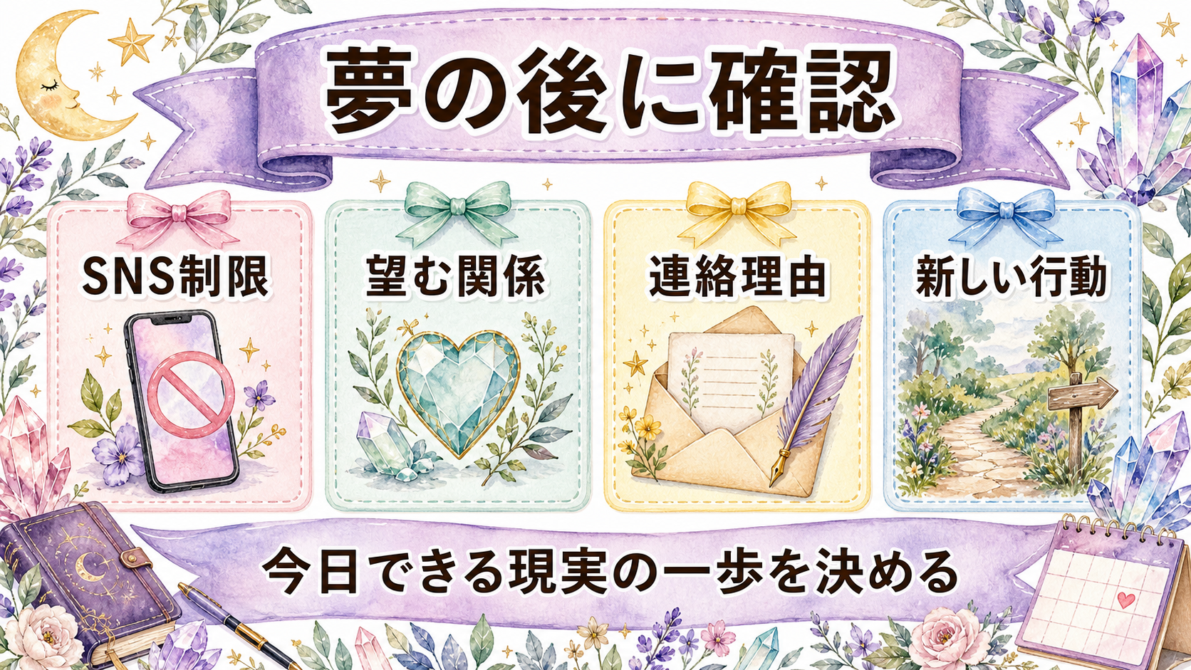 元彼の夢を見た後に現実で確認すること