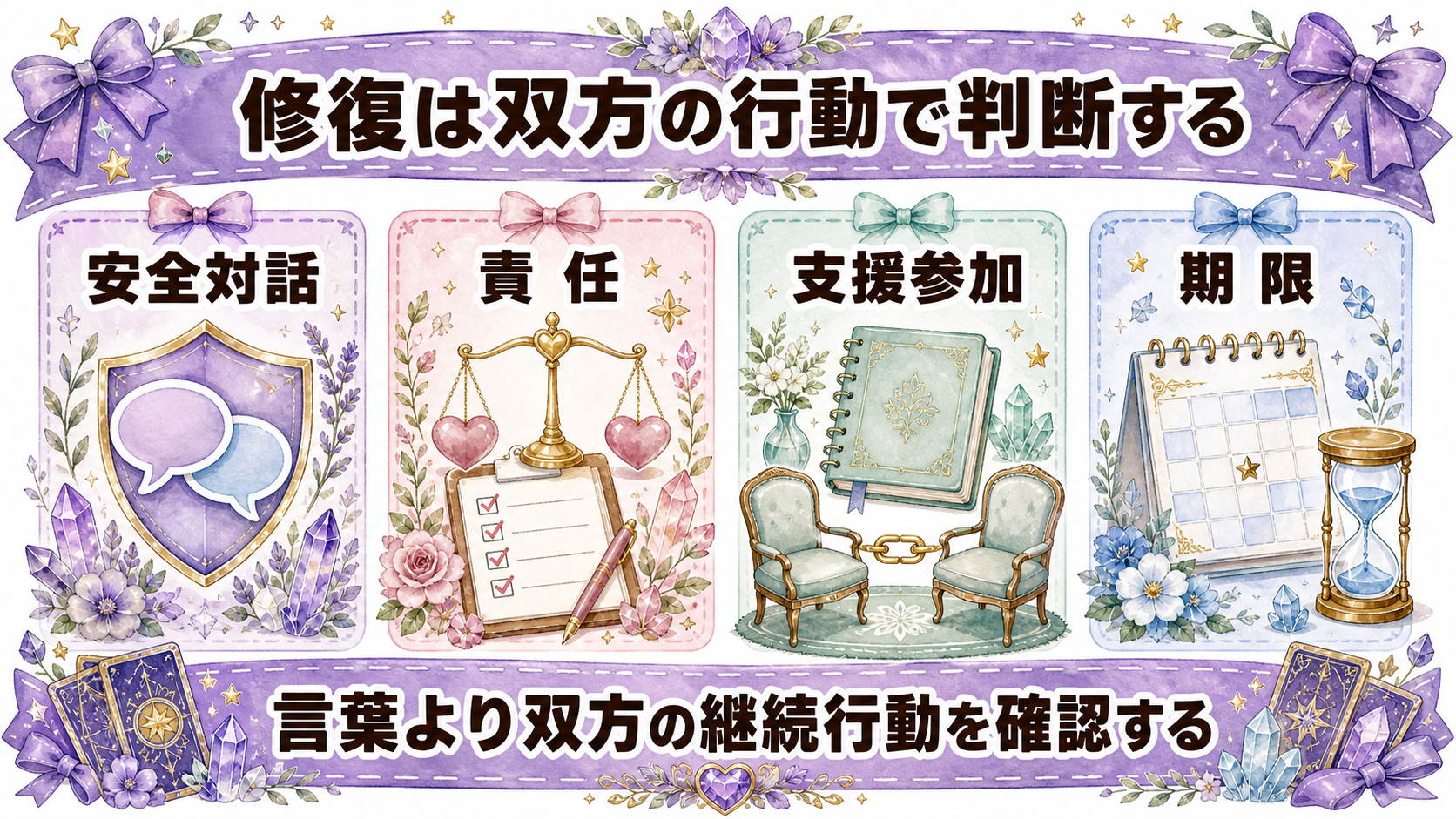 離婚すべきか占いで相談した体験談|決められたこと・決めないこと 離婚しない選択を検討する条件
