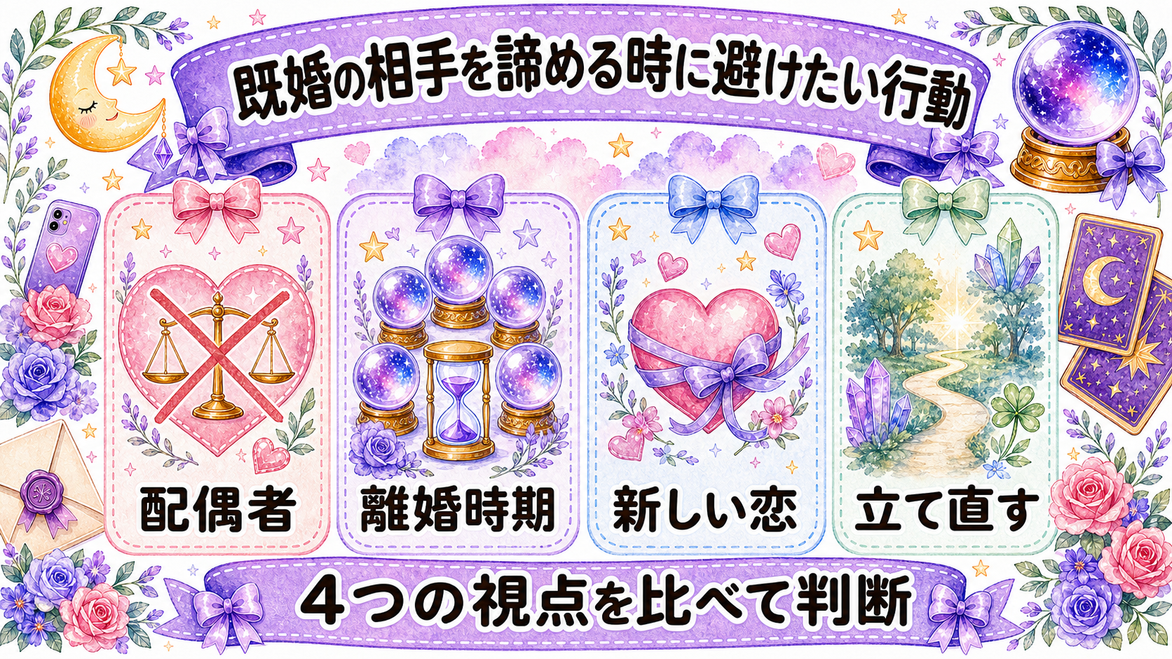 復縁したい相手が既婚者になった時の諦め方|連絡を断ち気持ちを整理する手順 既婚の相手を諦める時に避けたい行動