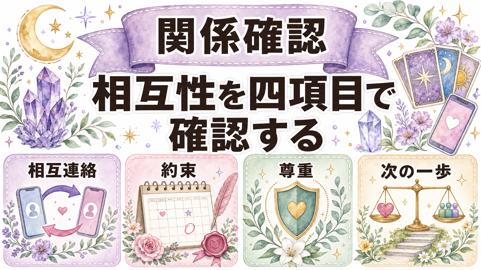 ツインレイ統合を妨げるものとは?執着・依存・現実課題の整え方 統合を考える前に関係の相互性を確認する