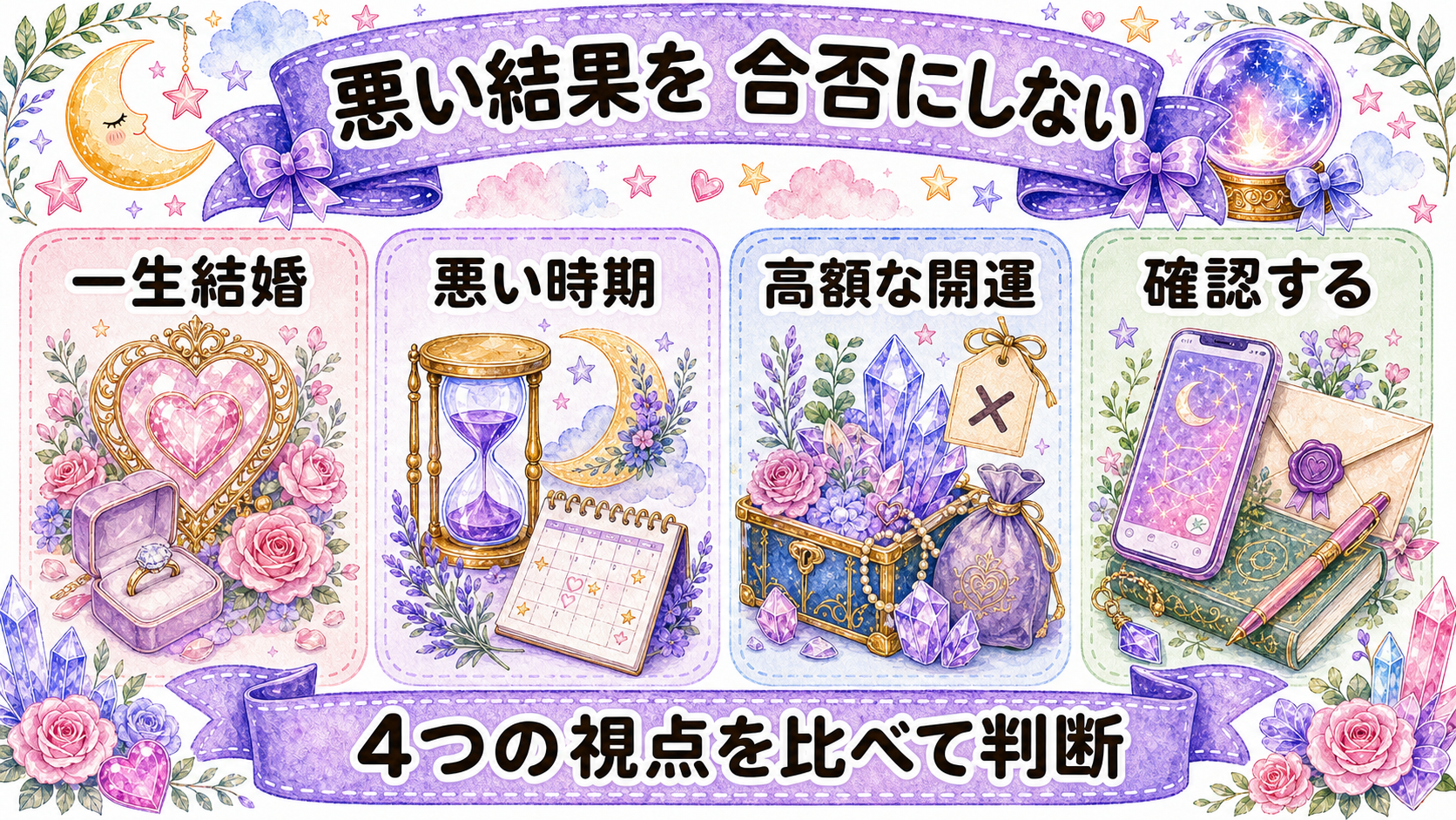 結婚できる占いは当たる?時期・相手・行動を相談する質問例 結婚できないと言われた時の受け止め方