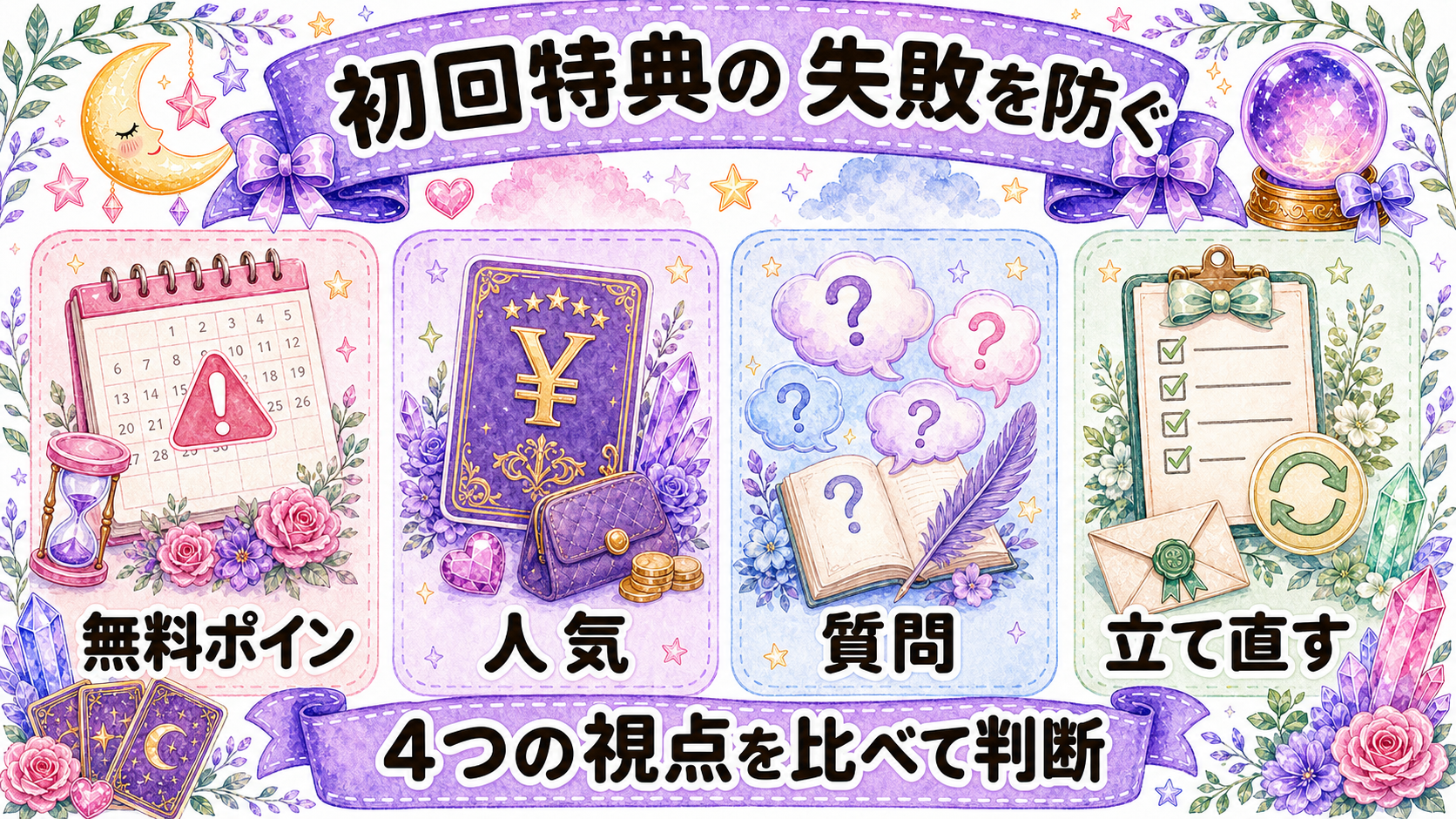 ヴェルニ初回10分無料の手順｜4,000円分特典を損せず使う登録・鑑定ガイド ヴェルニ初回特典で起きやすい失敗