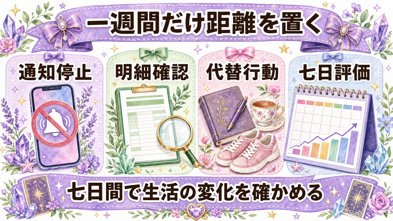 電話占いに依存しない使い方|予算・回数・質問を決める8つのルール 七日間で利用を見直す