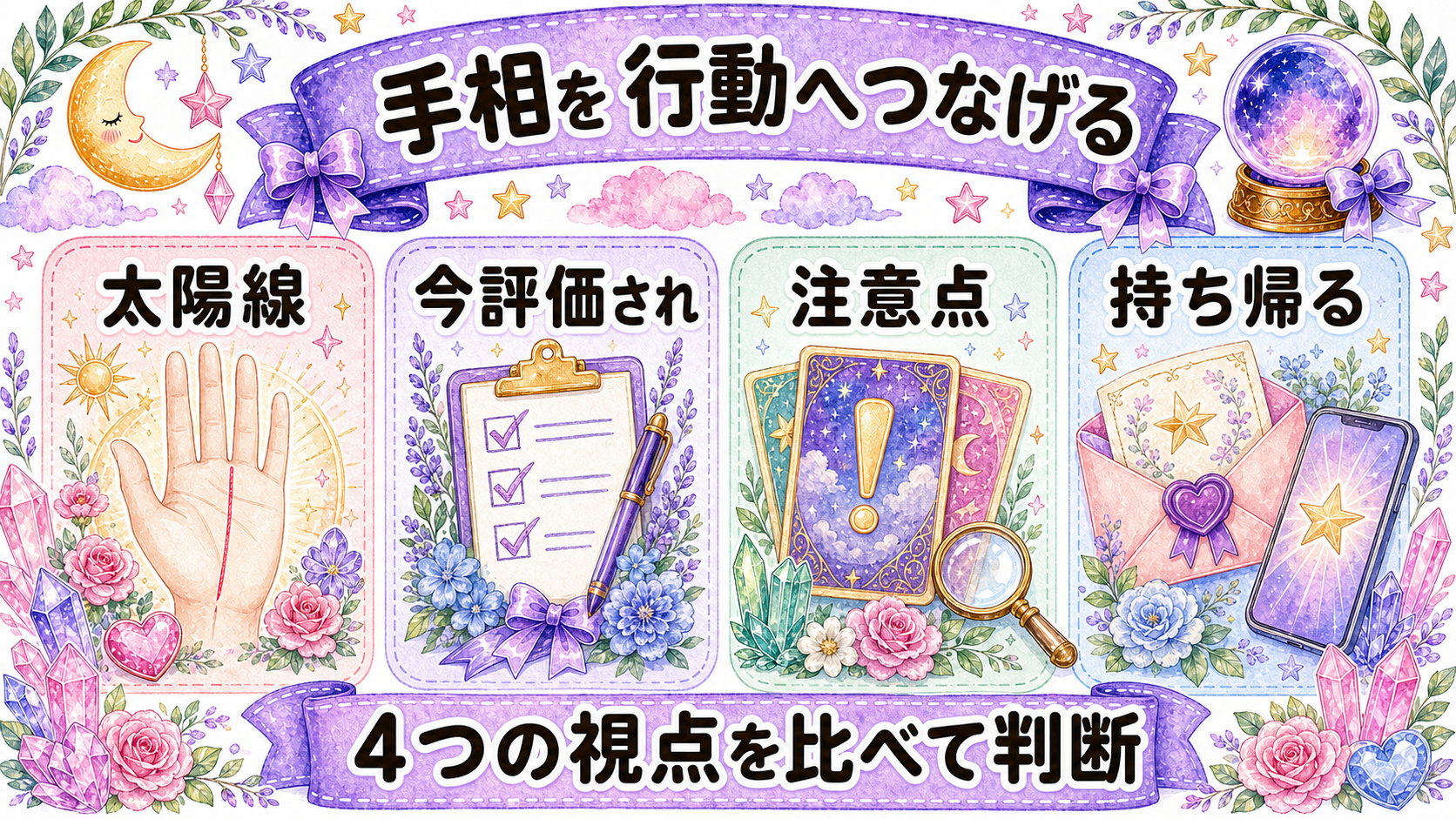 手相の太陽線の見方｜仕事運・成功運・金運と左右別の読み方 太陽線と仕事運を占いで相談する質問例