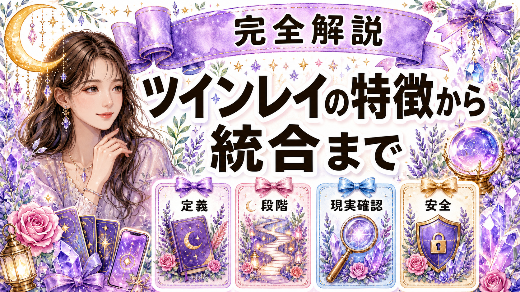 ツインレイ完全解説｜特徴・サイレント期間・統合を現実的に読む